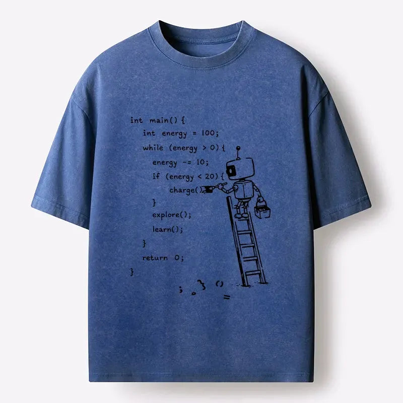 Best Seller Code Programmer Robot T-Shirt