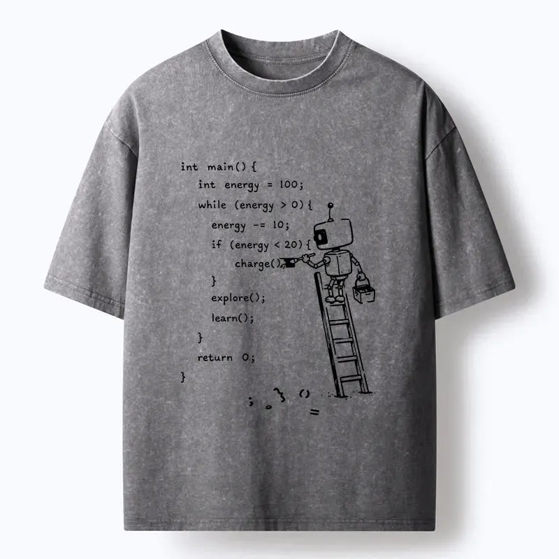 Best Seller Code Programmer Robot T-Shirt