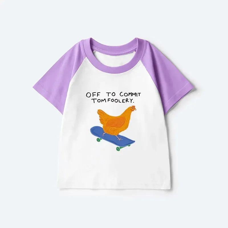 Funny Kyoto Lion Kids T-Shirt Gift Idea