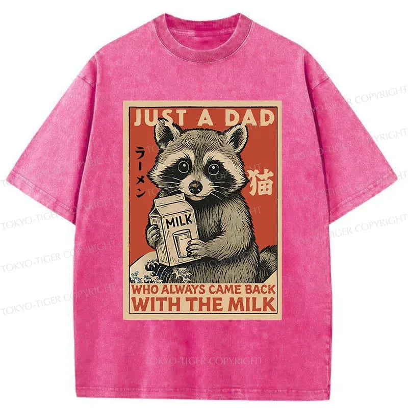 Trendy Raccoon Graphic T-Shirt