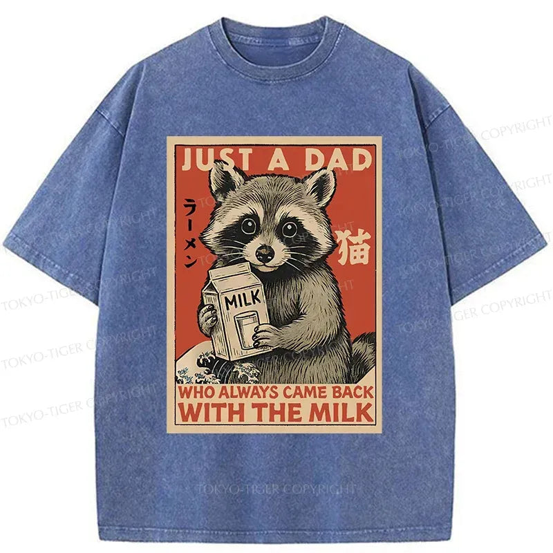 Trendy Raccoon Graphic T-Shirt