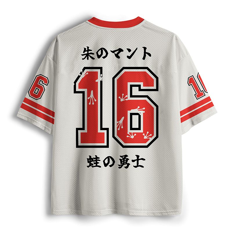 Kyoto lion frog mesh jersey for summer
