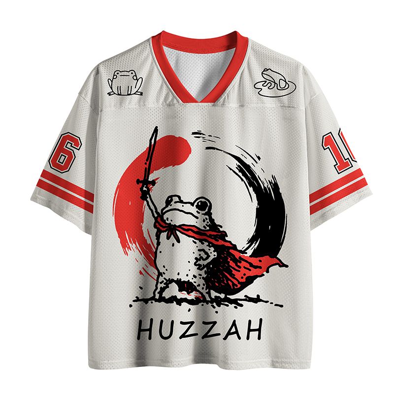 Kyoto-Lion Huzzah Frog Mesh Jersey
