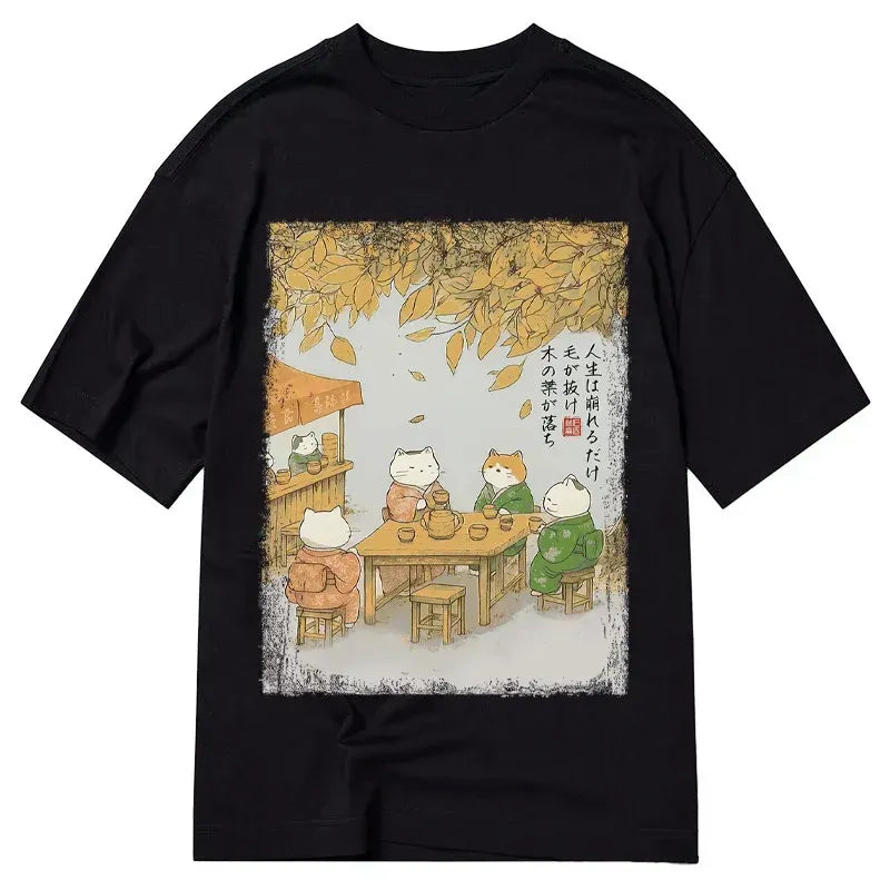 Kyoto Cat T-Shirt Free Shipping