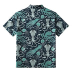 Japanese Deep Sea Squid Button-up Shirt