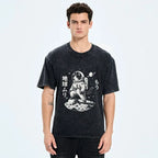 Vintage Washed Space Cat T-Shirt