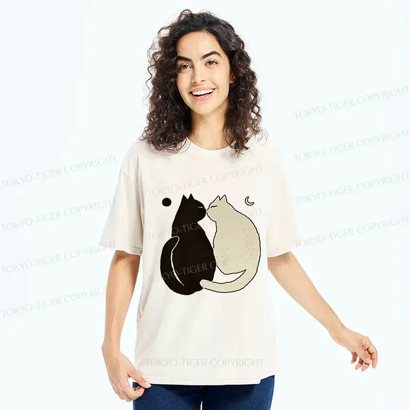 Comfortable Kyoto Lion Cat T-Shirt