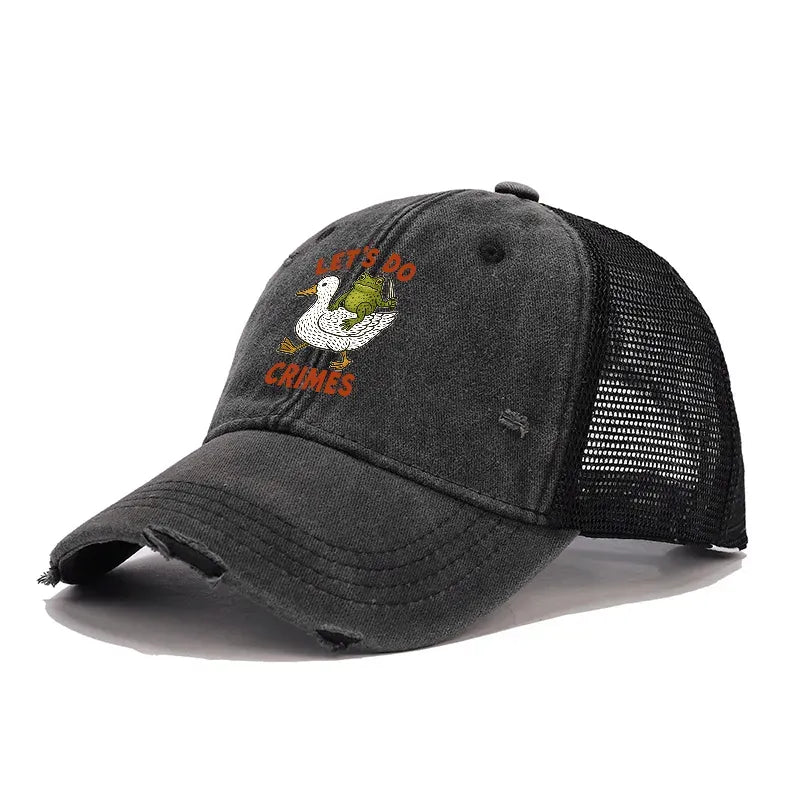 Trendy Japanese Streetwear Trucker Cap
