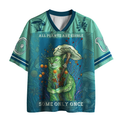 breathable unisex mesh jersey for daily wear