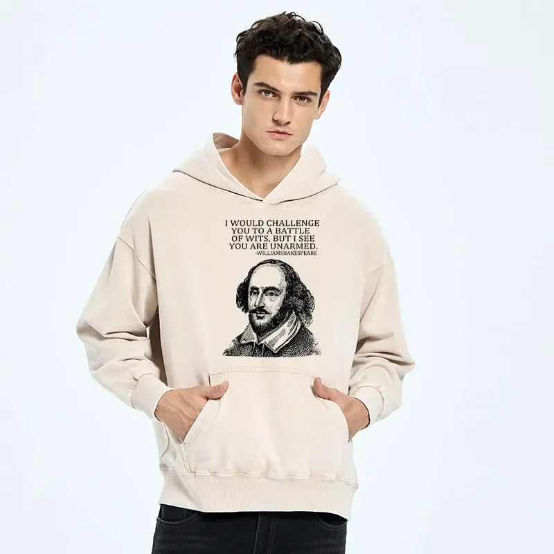 Kyoto-Lion Your Intelligence Is Inferior To Mine Washed Hoodie