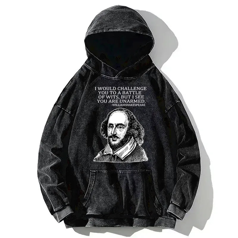 Kyoto-Lion Your Intelligence Is Inferior To Mine Washed Hoodie