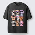 Japanese Washed T-Shirt for Streetwear