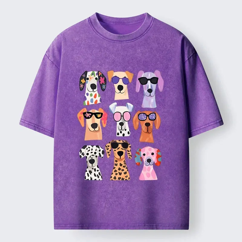 Japanese Washed T-Shirt for Streetwear