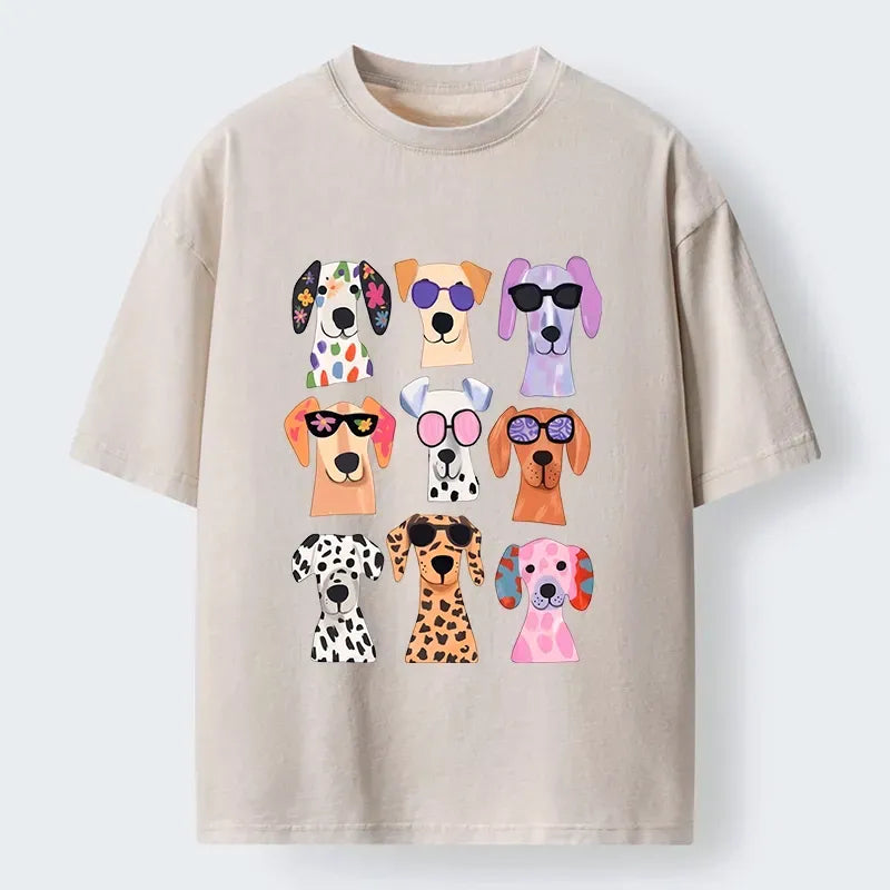 Japanese Washed T-Shirt for Streetwear
