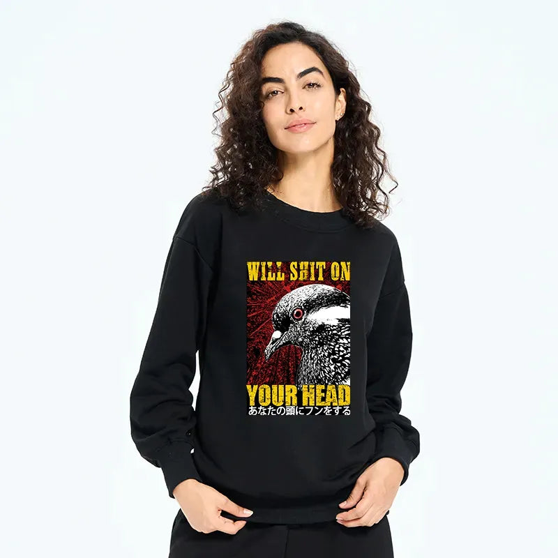 kyoto lion pigeon sweatshirt limited edition