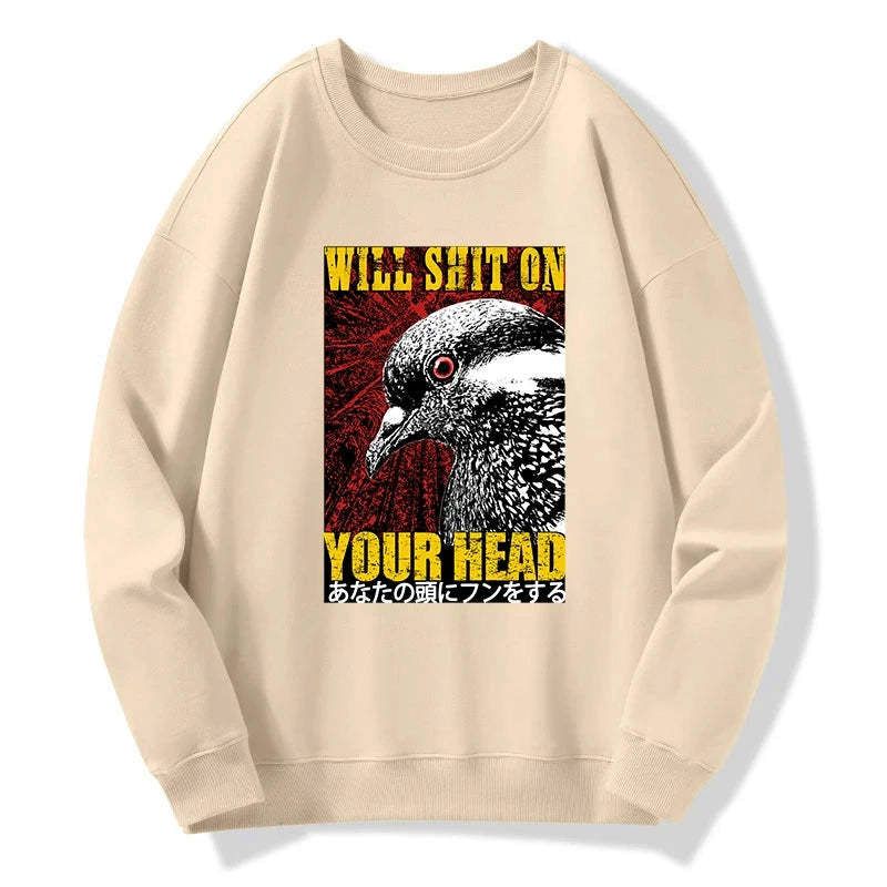kyoto lion pigeon sweatshirt limited edition