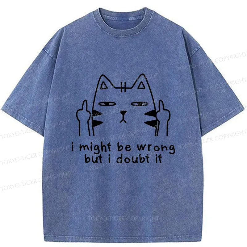 Kyoto Lion Cat T-shirt for Streetwear