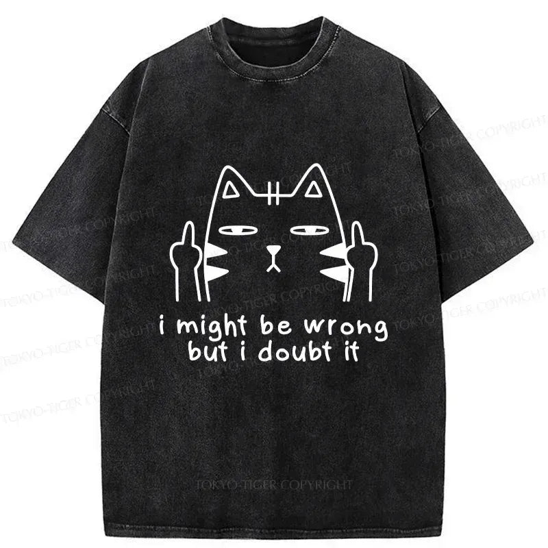 Kyoto Lion Cat T-shirt for Streetwear