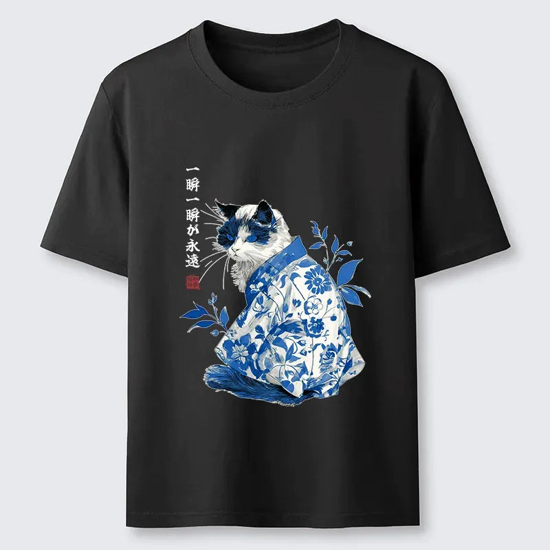 Kyoto-Lion Cat£ºOne Moment, One Eternity Classic T-Shirt