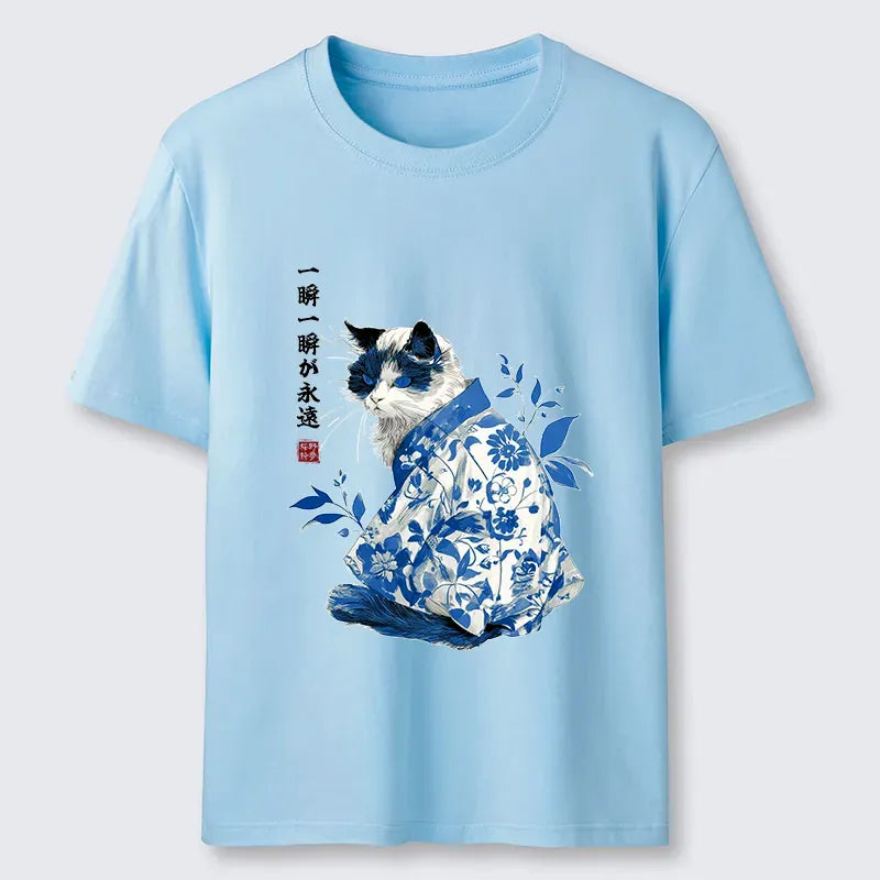 Kyoto-Lion Cat£ºOne Moment, One Eternity Classic T-Shirt