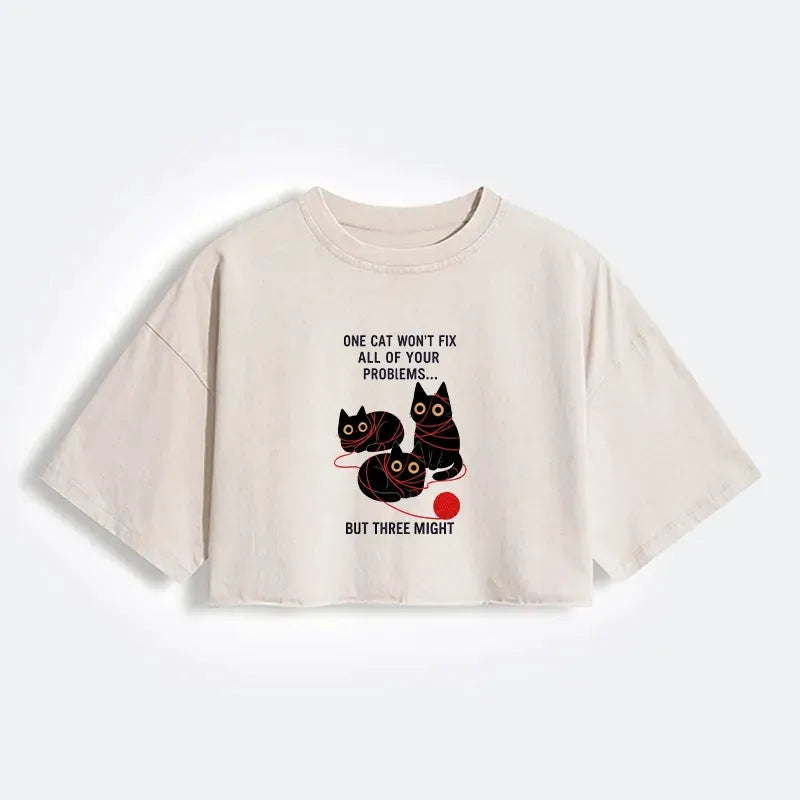 Japanese Crop T-Shirt for Women with Free Shipping
