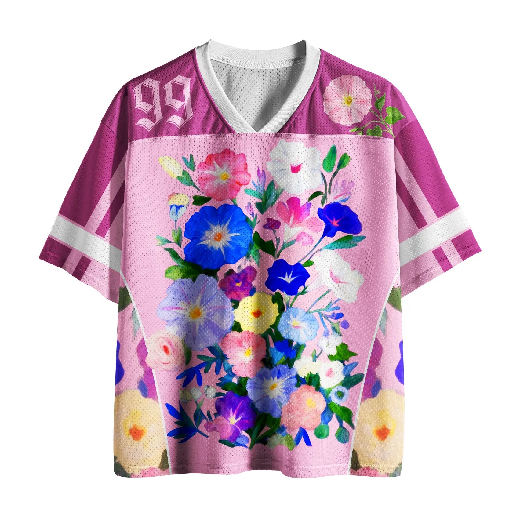 breathable unisex mesh jersey for summer