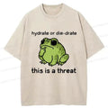 Japanese Vintage Frog Tee for Daily Wear