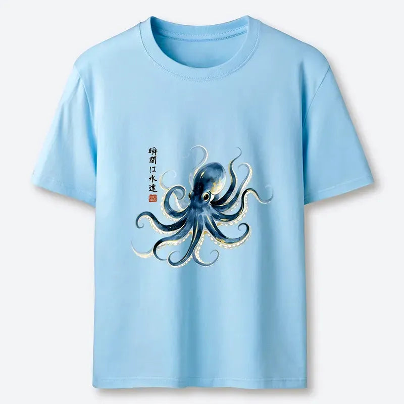 best seller Japanese octopus t-shirt