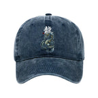 mythic blue dragon cap streetwear