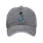 japanese vintage washed dragon cap