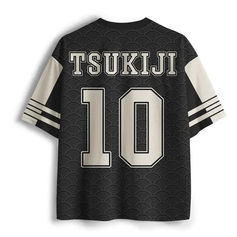 Kyoto-Lion Japan Tsukiji Fish Market Mesh Jersey