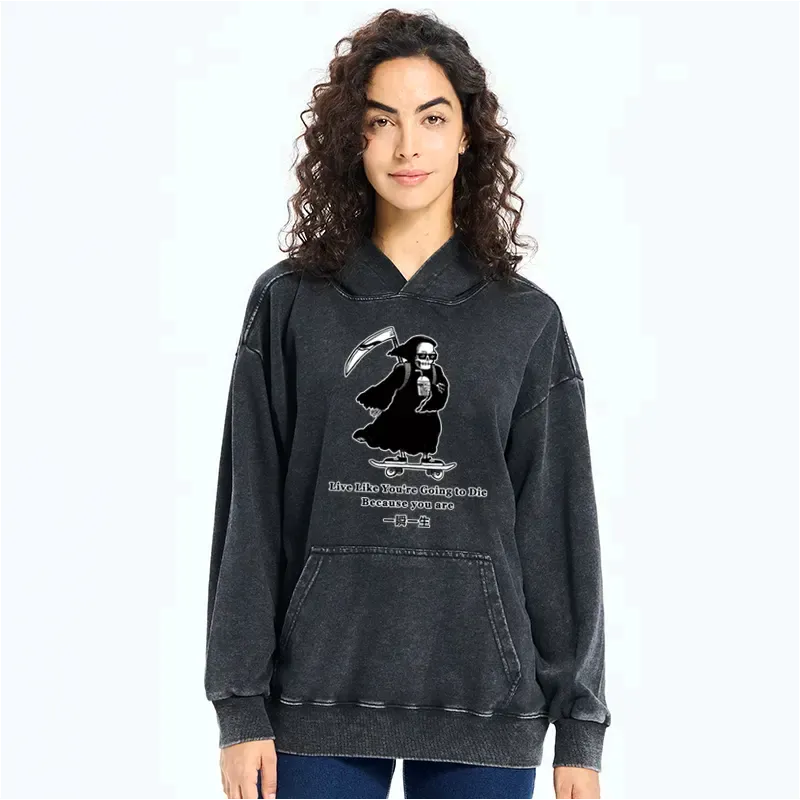 Japanese Vintage Washed Hoodie