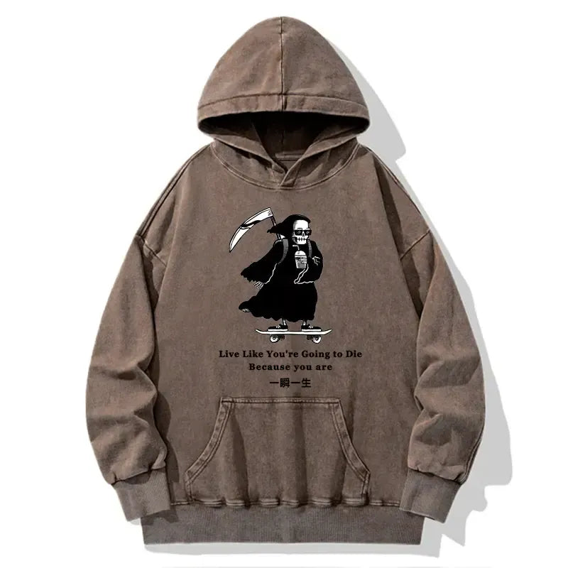 Japanese Vintage Washed Hoodie