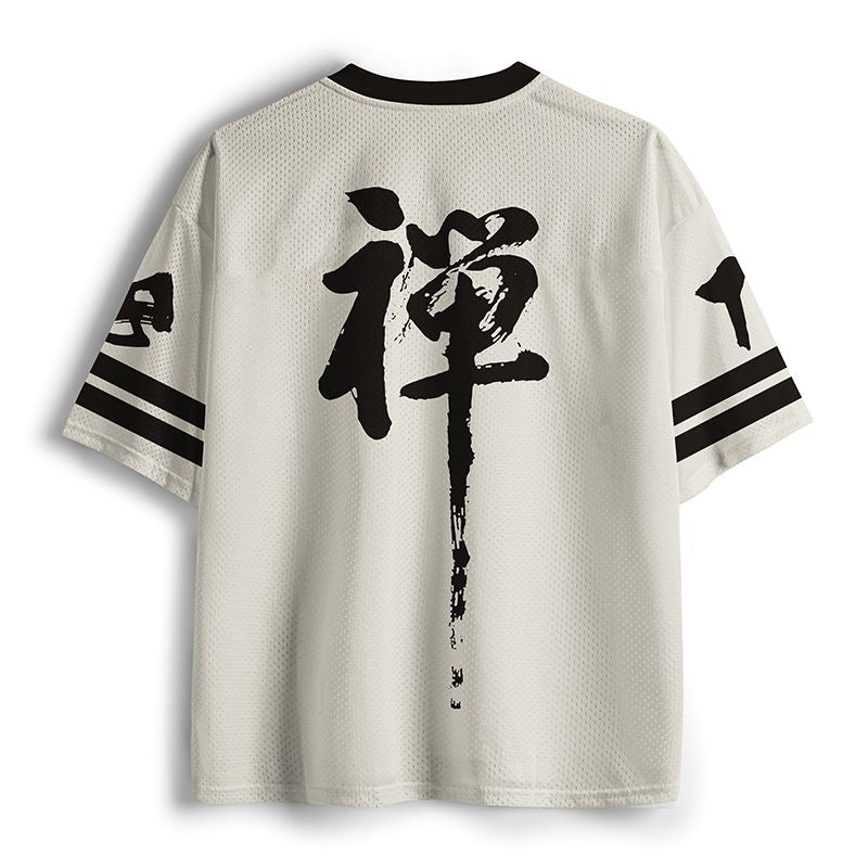 Premium Zen Cat Mesh Jersey Gift Idea