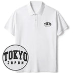 Kyoto-Lion Japan Tokyo Embroidered Polo T-Shirt