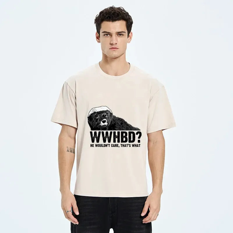 kyoto lion what would honey badger do t shirt
