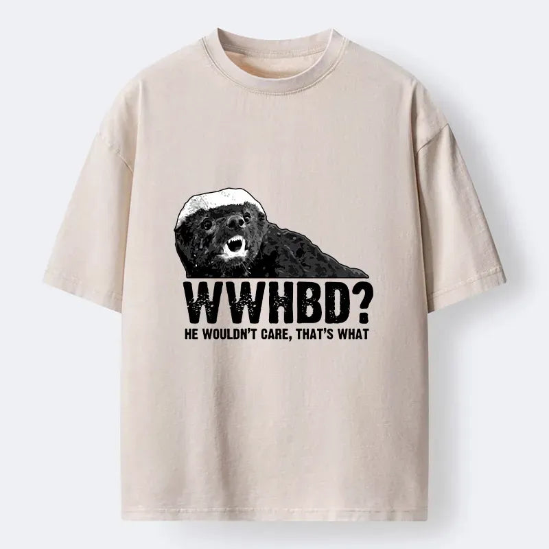 kyoto lion what would honey badger do t shirt