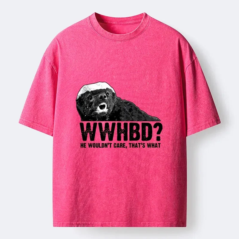 kyoto lion what would honey badger do t shirt