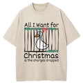 Japanese Vintage Washed T-Shirt for Christmas Gift