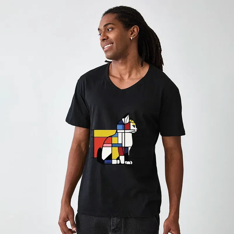 Kyoto-Lion Cat T-Shirt Trendy Gift