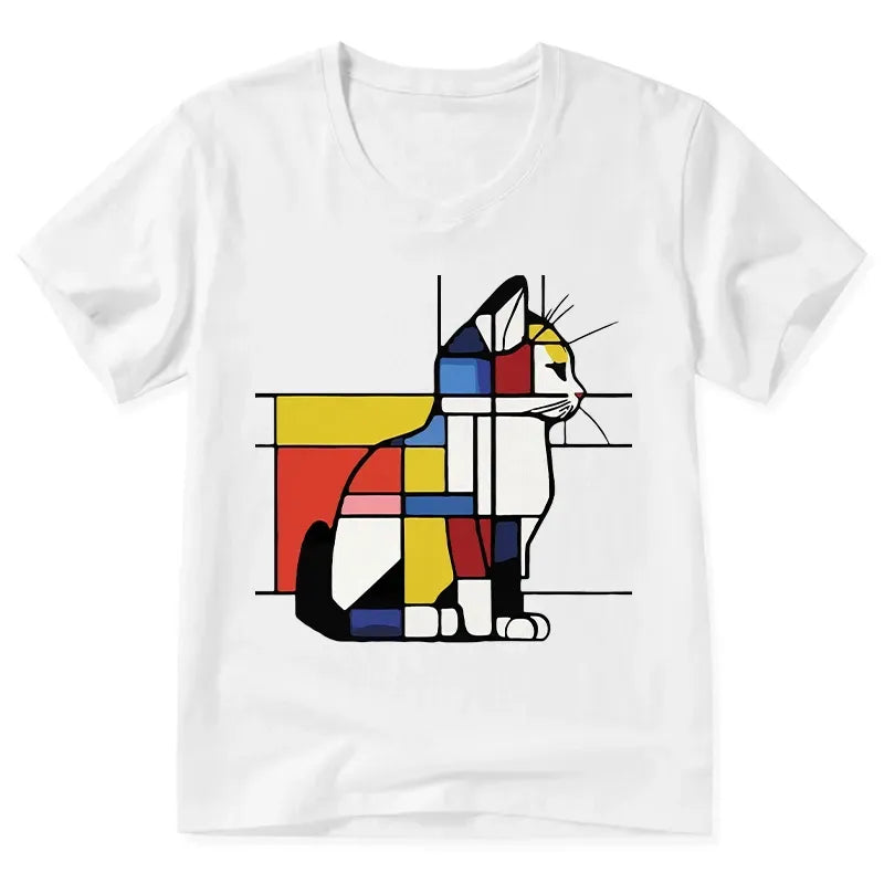 Kyoto-Lion Cat T-Shirt Trendy Gift