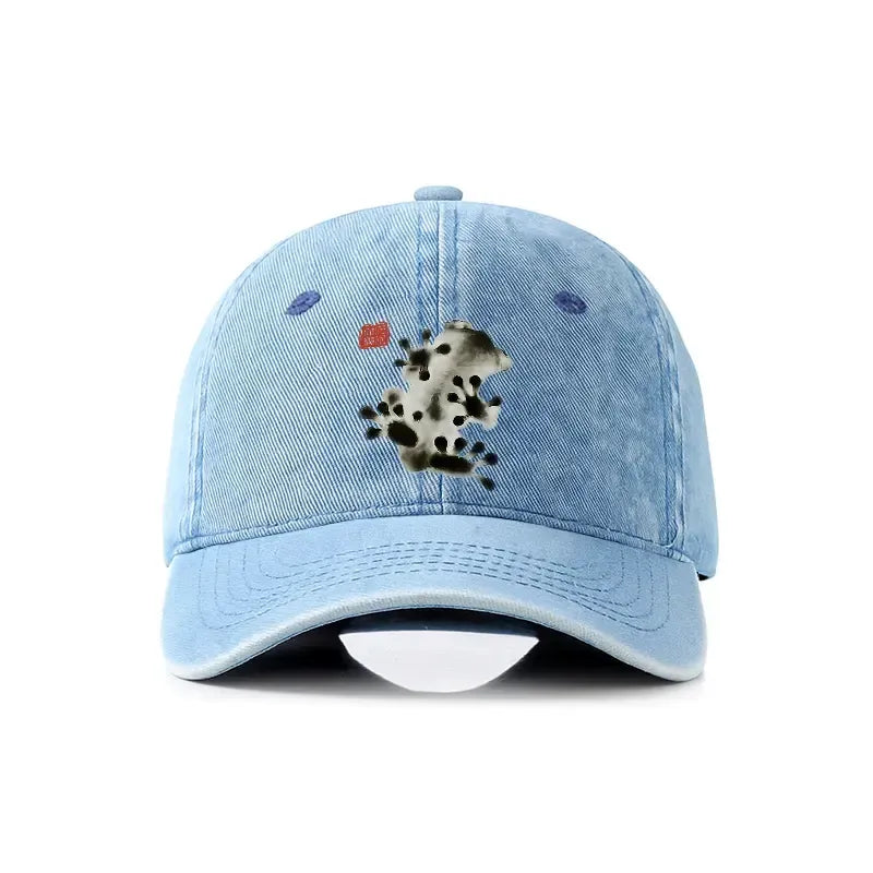 Japanese Vintage Denim Cap for Daily Wear