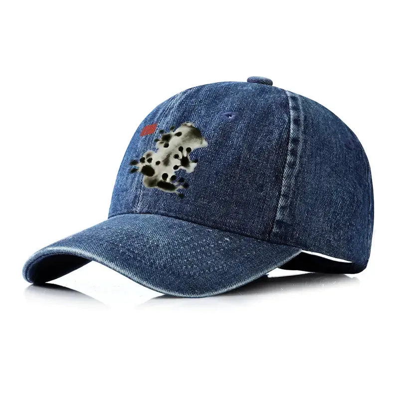 Japanese Vintage Denim Cap for Daily Wear