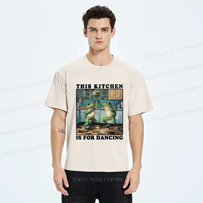 Japanese Washed T-Shirt for Daily Wear