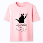 Sharp Claws Ukiyo-e Cat T-Shirt Gift for Her