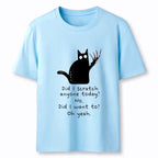 Classic Kyoto Lion Cat Tee for Summer