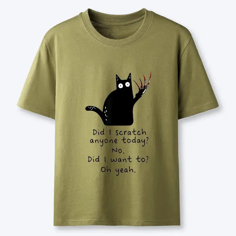 Sharp Claws Ukiyo-e Cat T-Shirt Gift for Her