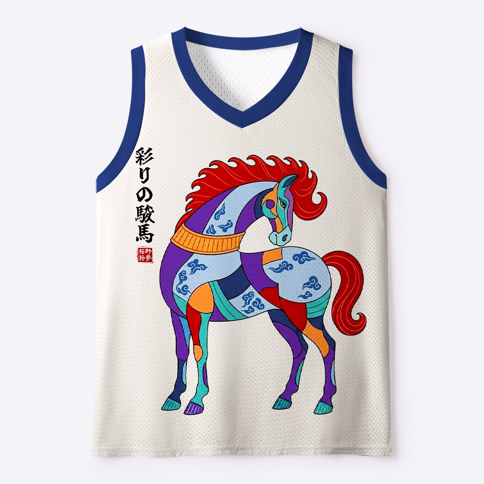 vibrant steed tank top for summer