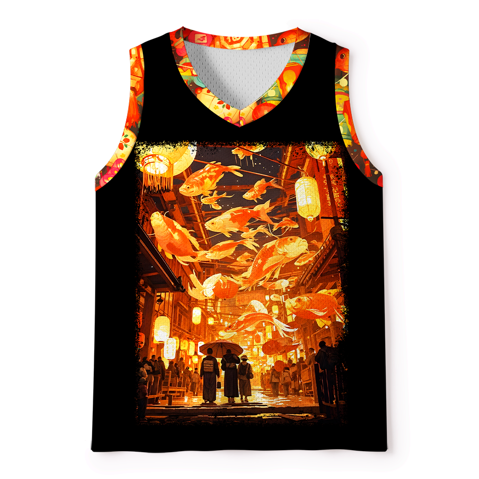 Breathable Unisex Mesh Tank Top for Sports