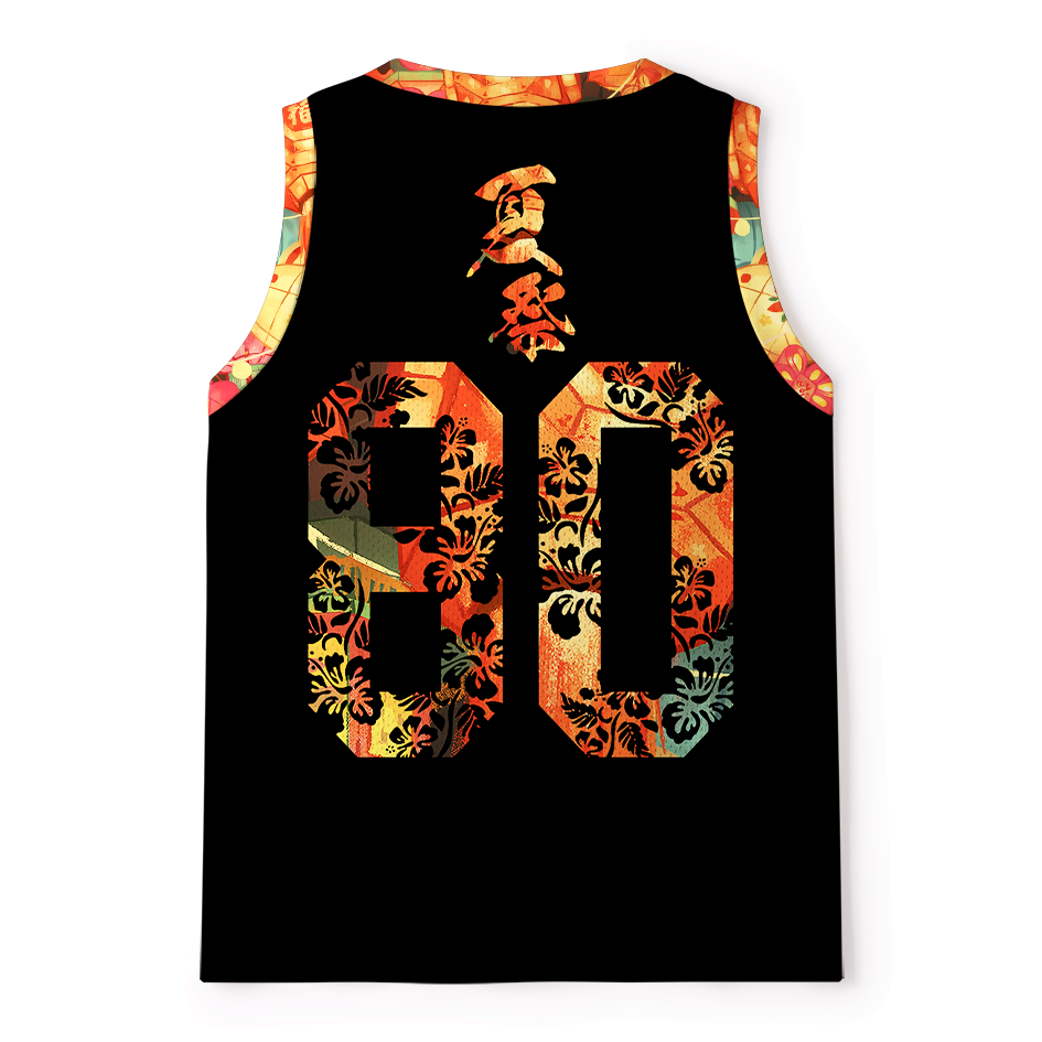 Kyoto-Lion Natsu Matsuri Night Koi Festival Mesh Tank Top